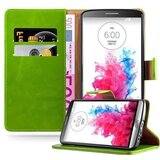 Cadorabo Case, združljiv z LG v travni zeleni barvi - zaščitni pokrov z magnetnim zapiranjem, stoječo funkcijo in režo za kartico, (20569934) | Shoptok.si