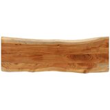 Stolna ploča 120x40x3,8 cm pravokutna bagremovo drvo živi rub | Eponuda.ba