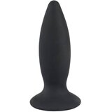 Black Velvets Black Velvet S - analni vibrator na baterije, početnički - mali (crni) Cijene
