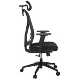 MID.YOU Pisarniški Stol Raloo Eco, Črna | Shoptok.si