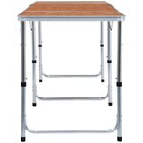 Sklopivi stol za kampiranje aluminijski 240 x 60 cm | Eponuda.com