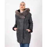 ženski monton nina - siva