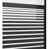 vidaXL Drsna vrata Črna 90 x 205 cm Kaljeno steklo in aluminij | Shoptok.si