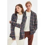 Trendyol muška košulja TMNAW22GO0745, tamnoplava | Eponuda.com