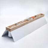  plafonsko svetlo esme 5xE27/15W/230V bela/hrast | Eponuda.com