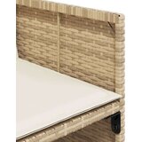  5-dijelni vrtni blagovaonski set od poliratana s jastucima bež | shoptok.hr