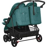  Dječja kolica za blizance zelena čelična | shoptok.hr