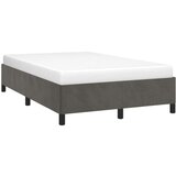  Posteljni okvir temno siv 120x200 cm žamet, (20724421) | Shoptok.si