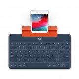 Logitech tastatura keys-to-go ultra-light, ultra-portable bluetooth za iphone, ipad, apple tv i mac - plava - uk | ePonuda.com