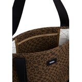 Vans Nakupovalna torba 'Pergs' rjava / črna / bela | Shoptok.si