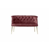 Atelier Del Sofa sofa dvosed roma gold metal dusty rose cene