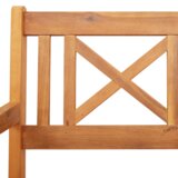 vidaXL Vrtne stolice 8 kom 56x55.5x90 cm Masivno drvo bagrema | shoptok.hr