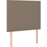  Posteljno vzglavje taupe 100x5x118/128 cm blago, (20953106) | Shoptok.si