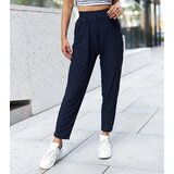 Gemre Navy Blue Elastic Loose Pants Cantebury | Shoptok.si