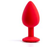 Fantasy toys Anal butt plug Red S Cene