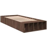  The Living Store Posteljni okvir rjav hrast 90x200 cm inženirski les - Posteljni Okvir, (21525339) | Shoptok.si