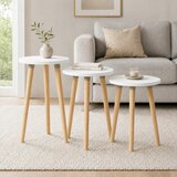 MID.YOU MIZICA, bela, medeni hrast | Shoptok.si