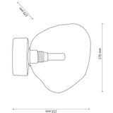 Brilagi plafonsko svetlo vulcano 1xG9/8W/230V bež/zadimljeno-bež | Eponuda.com