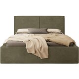 MID.YOU OBLAZINJENA POSTELJA 140 cm x 200 cm , les, tekstil, leseni material svetlo zelena | Shoptok.si