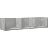 Furnova Stenska omarica betonsko siva 75x18x16,5 cm inženirski les, (21949846) | Shoptok.si