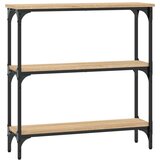  Konzolni stol boja hrasta 75 x 22 5 x 75 cm konstruirano drvo | shoptok.hr