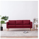  Trosjed od tkanine crvena boja vina | shoptok.hr