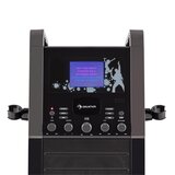Auna KA8P-V2 BK, ČRNA, KARAOKE SESTAV S CD PLAYERJEM, AUX, 2 MIKROFONA | Shoptok.si