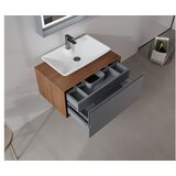 Hanah home Kupatilski ormarić sa umivaonikom i ogledalom (2 komada) Craft 80 988 | Eponuda.com