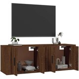  Zidni TV ormarići 2 kom boja smeđeg hrasta 57 x 34 5 x 40 cm | shoptok.hr
