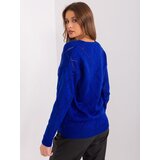 RUE PARIS Sweater-LC-SW-A10-1.19P-Cobalt | Shoptok.si