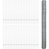  Stube za ograde 22 kom U-kanal 140 cm galvanizirani čelik heksagonalna ograda 1.4x100 m galvanizirani čelik | shoptok.hr