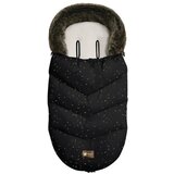 Kikka Boo Zimska navlaka za kolica Luxury Fur Confetti Black | ePonuda.com