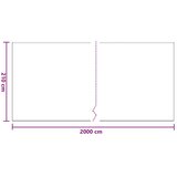  Praškasta plahta s ljepilom 12 pcs 210 x 2000 cm HDPE - 210 x 2000 cm 12 | shoptok.hr