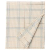 Lorena Canals Kremno belo-žajbljevo zeleno bombažno otroško pregrinjalo 140x200 cm Tartan Blue Sage – | Shoptok.si