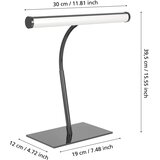 Eglo 901981 - LED prigušiva stona lampa RICCIONE LED/5W/230V 2700/4000/6500K crna | Eponuda.com