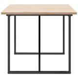  Blagovaonski stol O-oblika 180x90x75,5 cm od borovine i čelik | shoptok.hr