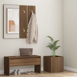 The Living Store Komplet pohištva za predsobo rjavi hrast inženirski les - Komplet Pohištva Za Predsobo, (21420240) Cene