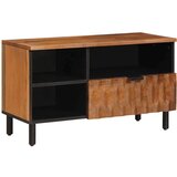 TV ormar Finš acacije smeđa 80 x 33 5 x 46 cm Čvrsto drvo manga | shoptok.hr