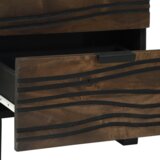 vidaXL Nočne omarice 2 kosi 40x33.5x46 cm Trden les Mango | Shoptok.si