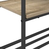  Stalak za odjeću s policama sonoma hrast 77 x 30 x 171 cm | shoptok.hr