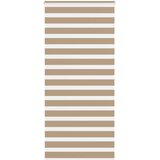 vidaXL Zebra zavjesa Pješčano smeđa 105x200 cm Širina tkanine 100 9 cm Poliester - Pješčanosmeđa 105 x 200 cm | shoptok.hr