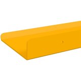  Polica na zidu s policom Zidne 2 pcs Žuta 40 x 9 x 2 5 cm - žuta boja senfa 40 x 9 cm 2 | shoptok.hr
