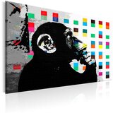  Slika - Banksy The Thinker Monkey 60x40 | shoptok.hr