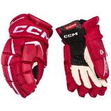 CCM Ice Hockey Gloves JetSpeed FT6 Red/White 10 inch | Shoptok.si