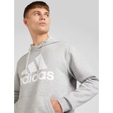 Adidas Športna majica siva / bela | Shoptok.si