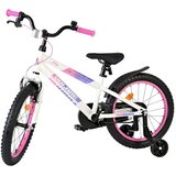 Volare dječji bicikl Lily 18″ bijelo-ružičasto-ljubičaste boje | shoptok.hr