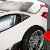 coupe auto krevet (sa fiokom) beli 90x190 & 90x180 cm ( 20.03.1310.00 ) 20.03.1310.00