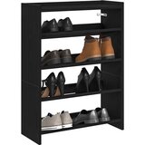 vidaXL Stalak za cipele crni 80x25x61,5 cm od konstruiranog drva Cijene