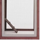 Kavez za kokoši smeđi 170x81x110 cm masivna borovina i jelovina | Eponuda.ba