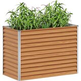 Povišena vrtna gredica 98 x 50 x 68 cm Cinkani čelik | shoptok.hr